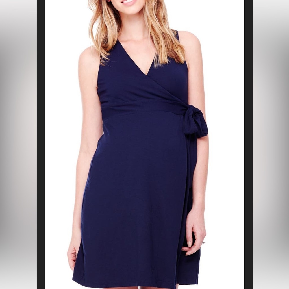 EUC. Ingrid and Isabel maternity wrap dress